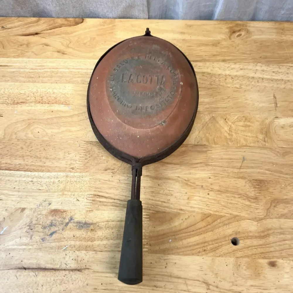 Vintage La Cotta Bisquera Earthenware Stovetop Cooker Made In Italy
